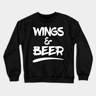 Wings & Beer Crewneck Sweatshirt